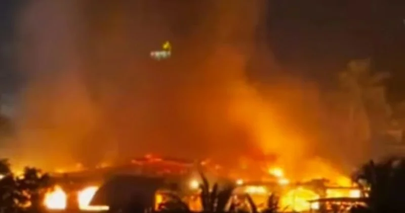 Hindistanda gecə klubunda yanğın ÖLƏNLƏR VAR