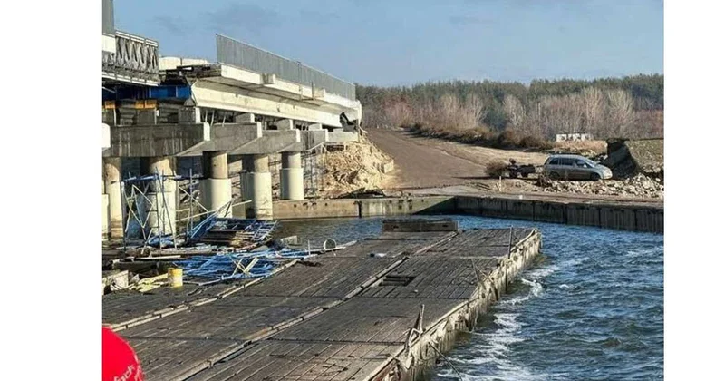 Rusiya Ukraynada Peçenej su anbarının bəndinə zərbə endirdi