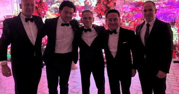 Mədət Quliyev Murad Dadaşovun oğlunun toyunda iştirak edib