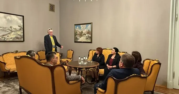 Afət Həsənova Estoniyada yüksək səviyyəli görüşlər keçirdi FOTO