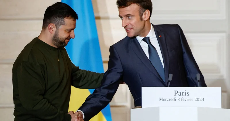 Макрон приоткрыл суть беседы с Зеленским Minval Politika