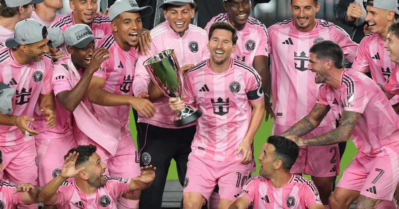 Messi MLS çempionu oldu Karyerasında 48 ci kubok VİDEO