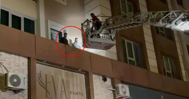 Pəncərədən çarşafla enərkən görən onları oğru sandı, sən demə onlar... FOTOlar