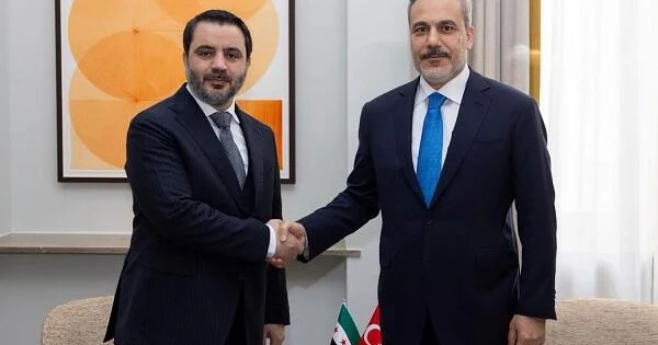 Hakan Fidan Əsəd Şeybani ilə görüşdü