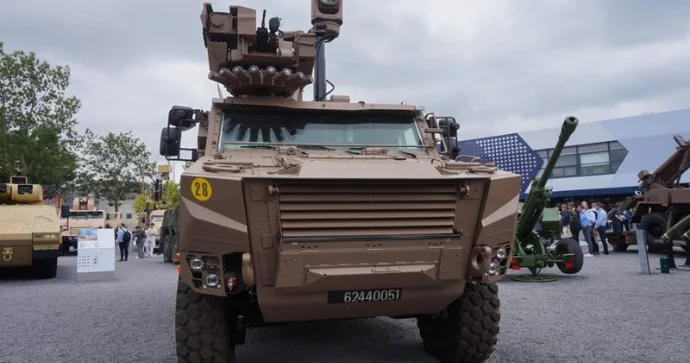 Yeni anti dron zirehli maşın təqdim olundu