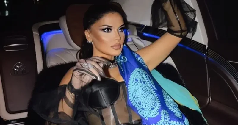 Natavanın AzTV dəki geyimi diqqət çəkdi FOTOLAR