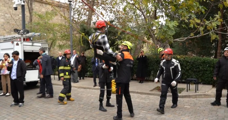 İçərişəhərdə təlim keçirildi FOTO/VİDEO