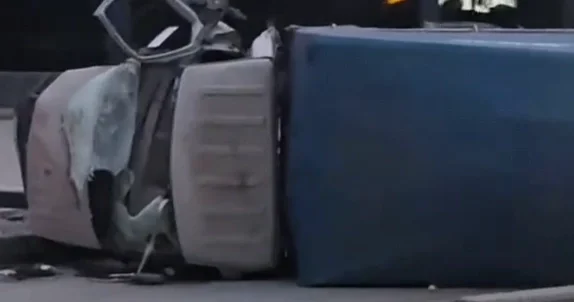 Xocəsəndə ağır QƏZA: Yük maşını aşdı