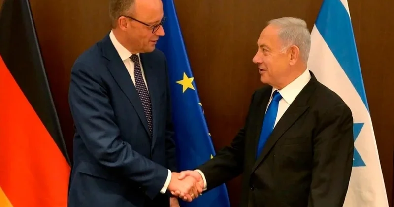 Netanyahu Almaniya kansleri ilə Qüdsdə müzakirə apardı