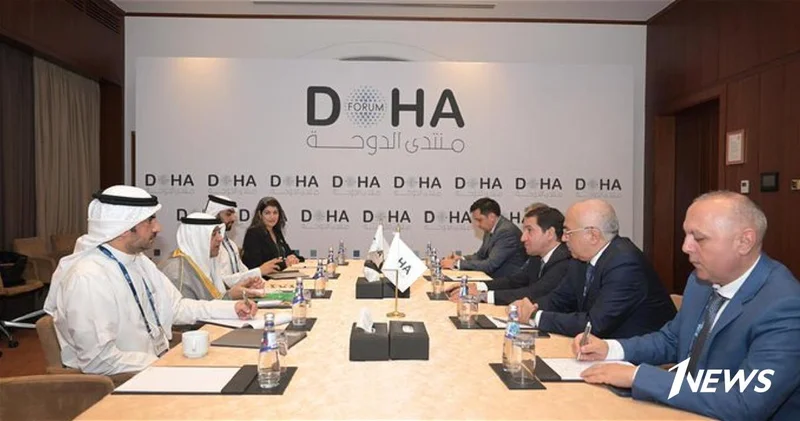 Хикмет Гаджиев провел встречу с генсекретарем ССАГПЗ Джассимом Мухаммадом аль Будаиви