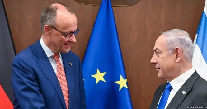 İsrailin Baş naziri və Almaniya kansleri arasında Qüdsdə görüş olub