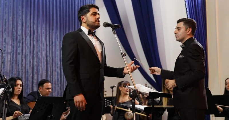 Xaçmazda konsert proqramı ilə çıxış olub FOTOLAR