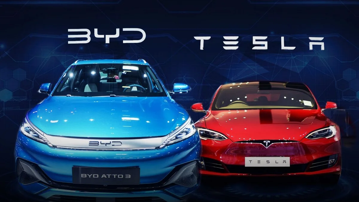 BYD növbəti dəfə “Tesla”nı geridə qoydu