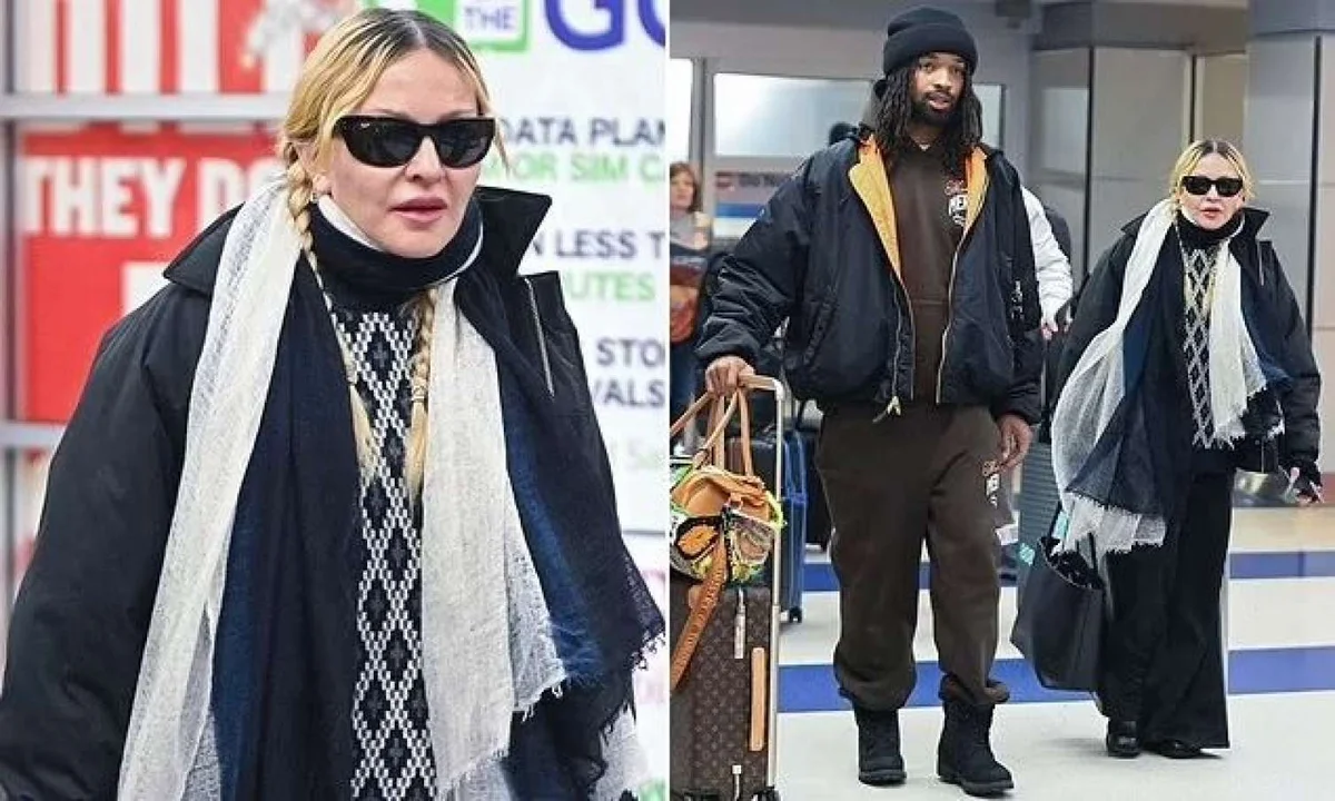 Madonna gənc sevgilisi ilə publika qarşısına çıxdı FOTO