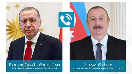 Rəcəb Tayyib Ərdoğan Prezident İlham Əliyevə zəng edib Doğru Xəbərlər