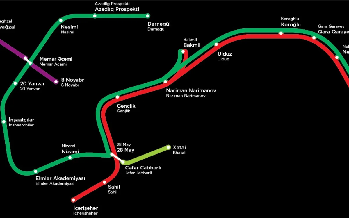 Ekspert 10 yeni metro stansiyanın bu ərazilərdə tikilməsini təklif edib