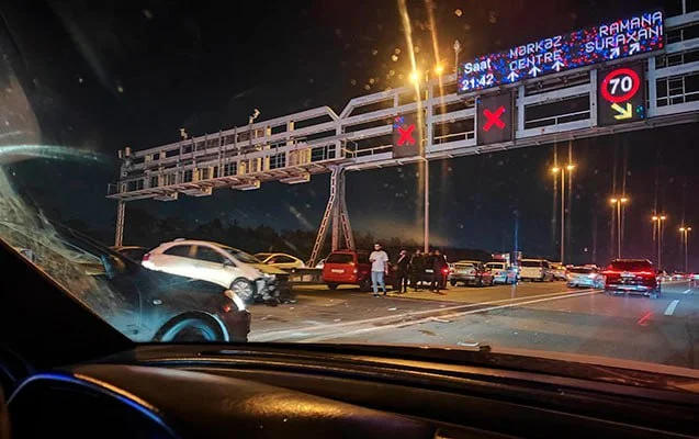 Aeroport yolunda qəza: “Mercedes” piyadanı vuraraq öldürdü