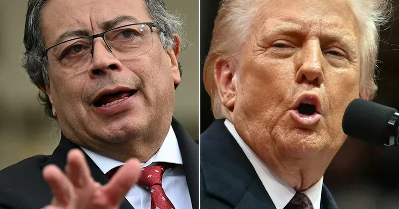 Трамп и президент Колумбии Петро договорились о встрече в Белом доме