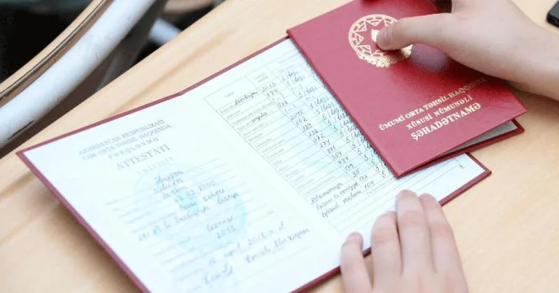 Müxtəlif səbəblərdən təhsili başa vurmayanlar sənədlərini onlayn alacaq