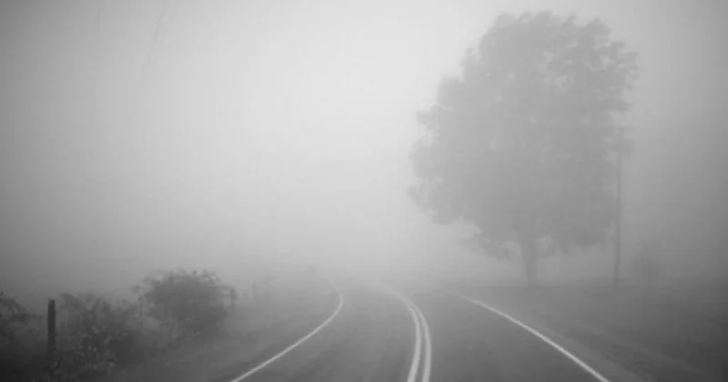 Из за тумана в Баку ограничили скорость движения на дороге в аэропорт Minval Politika