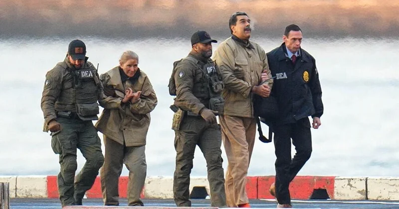 ABŞ əməliyyatı zamanı Maduro və arvadı xəsarət alıb FOTO