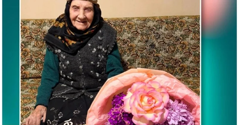 Gilə Novruzovanın 100 yaşı tamam oldu FOTO
