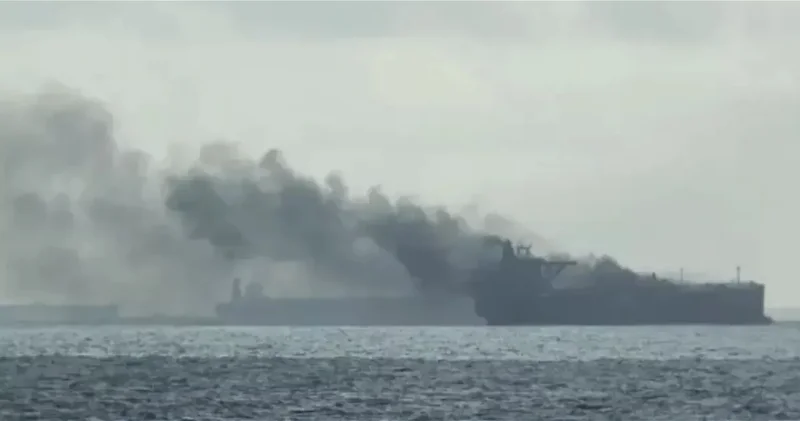 В Турции беспилотник атаковал нефтяной танкер