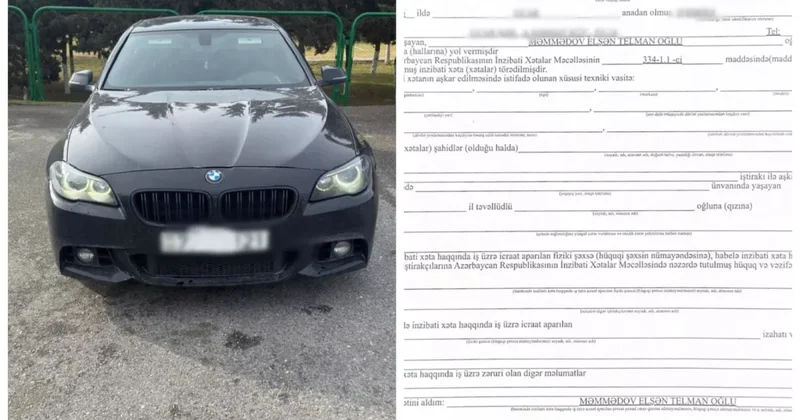 В Баку задержан мужчина за вождение автомобиля без прав и под наркотиками