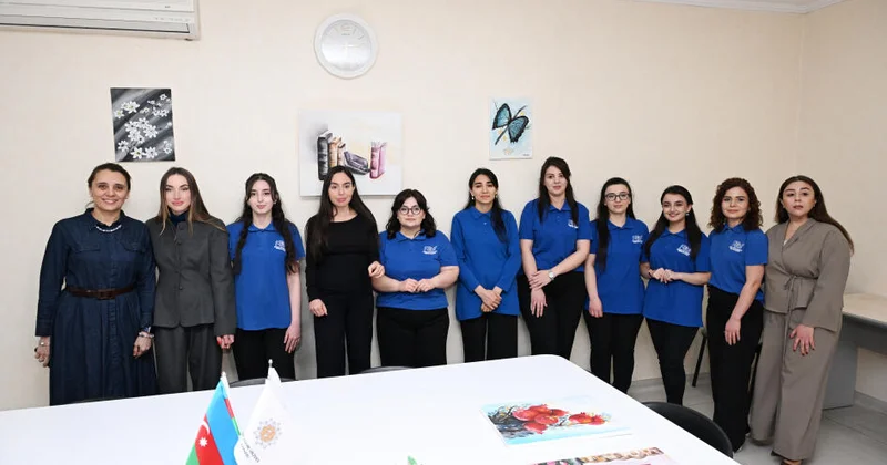 Heydər Əliyev Fondunun vitse prezidenti Leyla Əliyeva və Alena Əliyeva Gəncə Autizm Mərkəzi ilə tanış olublar FOTO