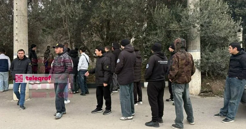 “Qarabağ” azarkeşləri “Neftçi” ilə matça buraxılmadı Fotolar