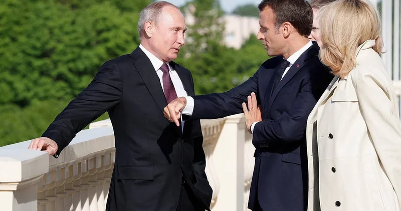 Макрон тайно продает Украину Путину, а Европа кормит русского медведя Minval Politika