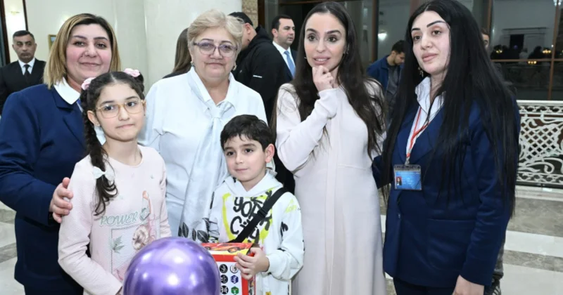 Лейла и Алена Алиевы на фестивале анимации в Гяндже Minval Politika