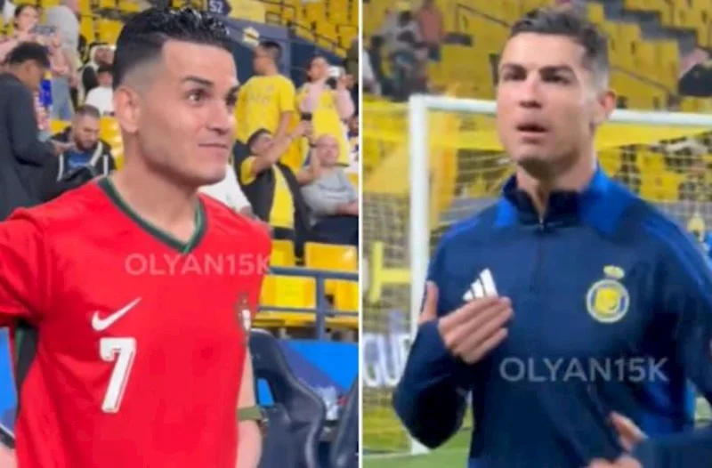 Ronaldo türk pərəstişkarını “çirkin” adlandırdı Video