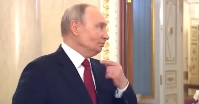 Чуть не закашлялся : Кремль опубликовал неотредактированное видео с Путиным