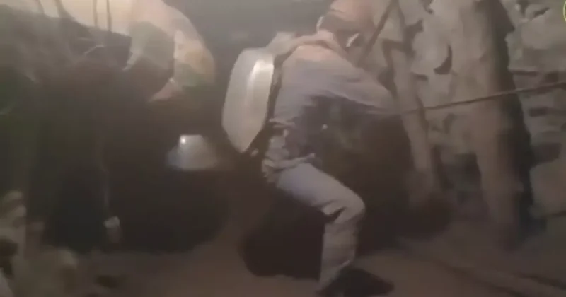 Трагедия на шахте в Кыргызстане: погибли два шахтера видео