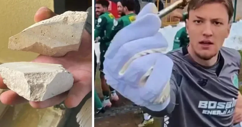 Türkiyədə rəqib komandanı və azarkeşləri daşa basdılar FOTO/VİDEO