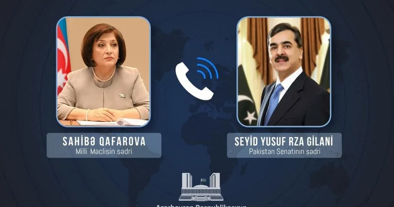 Milli Məclis və Pakistan Senatının sədrləri İranın Naxçıvana dron hücumunu pisləyiblər