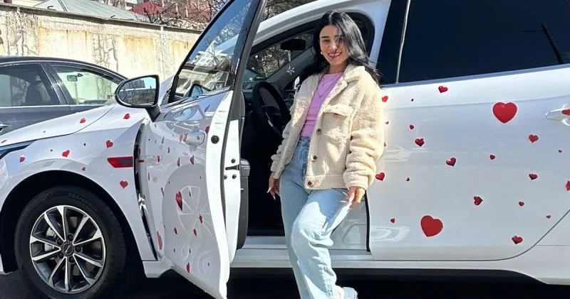 Deyirdilər evdə otur, bozbaşını bişir Bolt sürücüsü Gülnar Kazımzadə