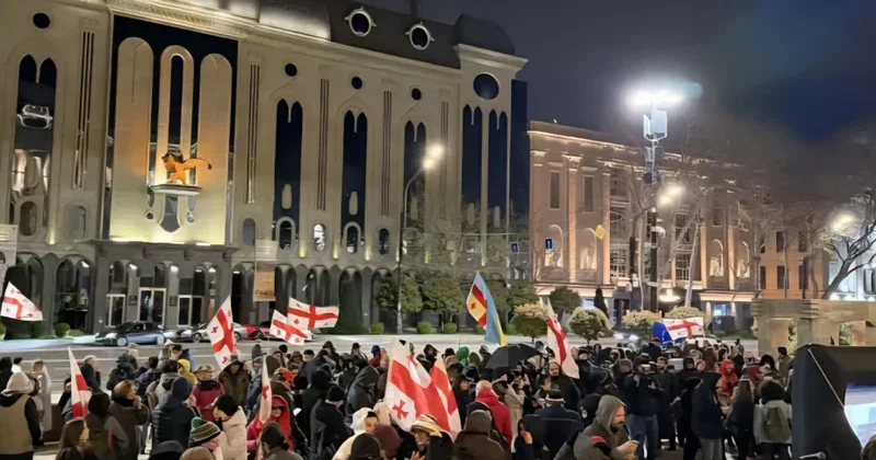 Gürcüstanda 9 Aprel hadisələrinin 37 ci ildönümü qeyd olunur