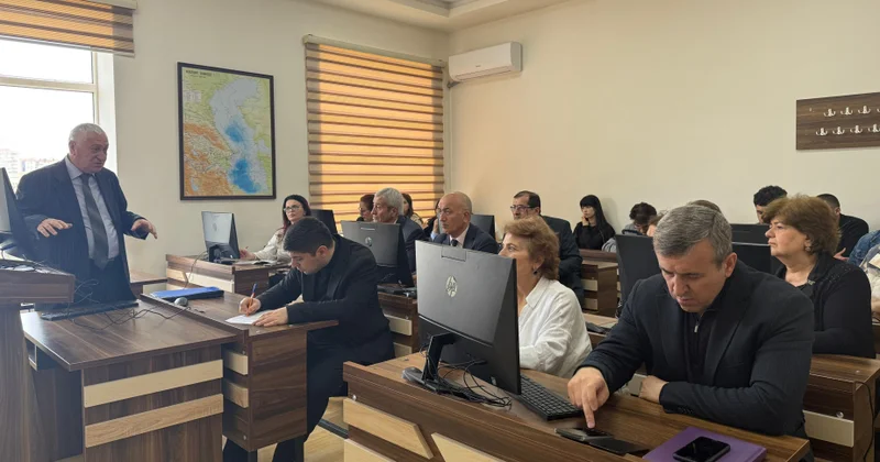 Xəzərin səviyyə dəyişməsi və sahil zonasında məskunlaşma elmi seminar