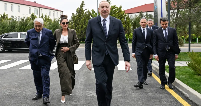 Prezident İlham Əliyev Milli Aviasiya Akademiyasında Beynəlxalq Təlim Mərkəzinin açılışında iştirak edib