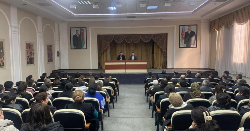 Gədəbəydə Gədəbəy Aşıqlar Evində “Şəhərsalma və Memarlıq İli: Tarixi və Müasir Perspektiv” mövzusunda maarifləndirici görüş keçirildi