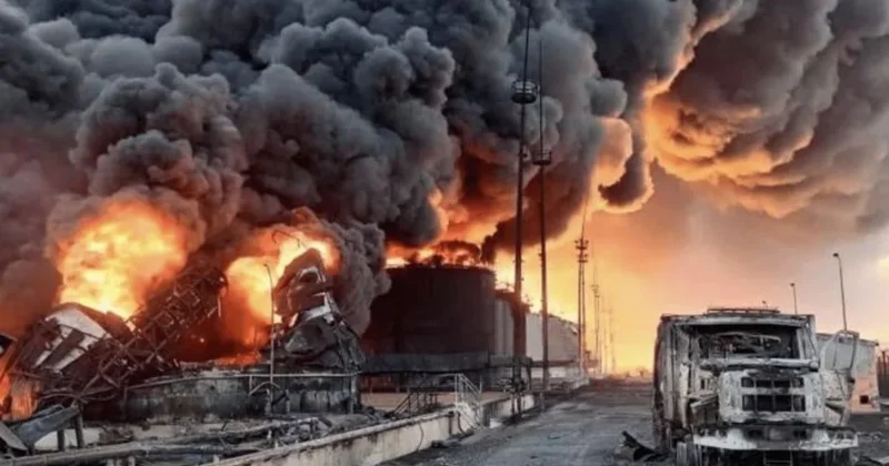 Украина атаковала терминал на нефтебазе в Крыму