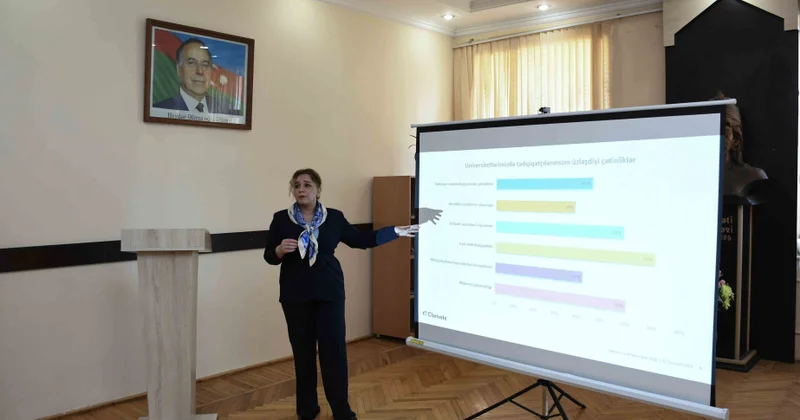 ADAU da “Clarivate” təcrübəsinin tətbiq imkanları təqdim olunub