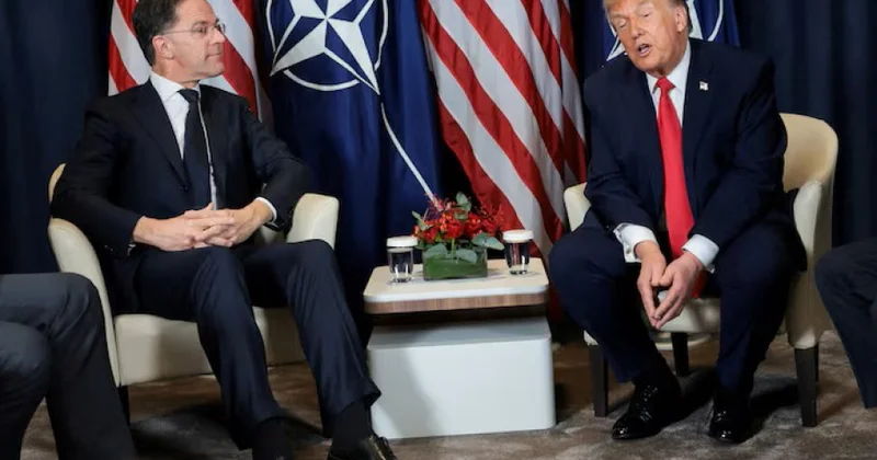Дональд Трамп встречается с главой НАТО на фоне обострения отношений