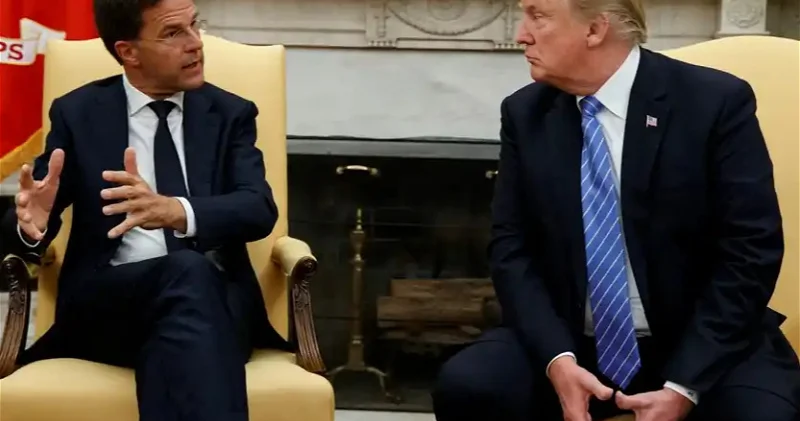 Рютте встретится с Трампом в Вашингтоне на фоне критики НАТО американским президентом
