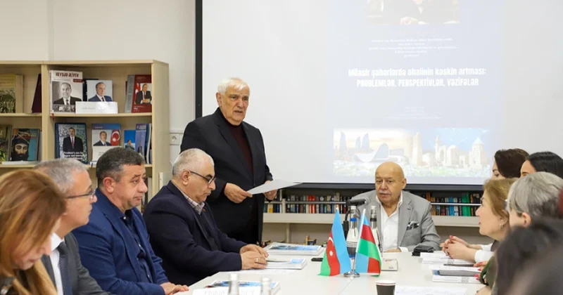 Müasir şəhərsalma prosesi müzakirə olunub
