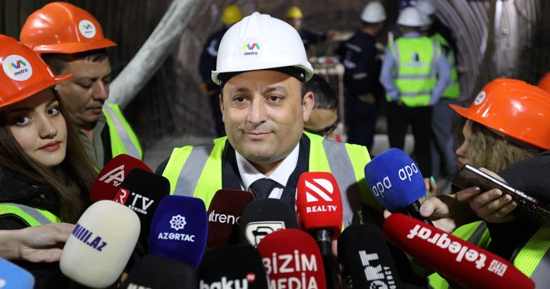 “28 May” və “Cəfər Cabbarlı” stansiyalarını birləşdirən tunelin inşasının I mərhələsi başa çatıb FOTO