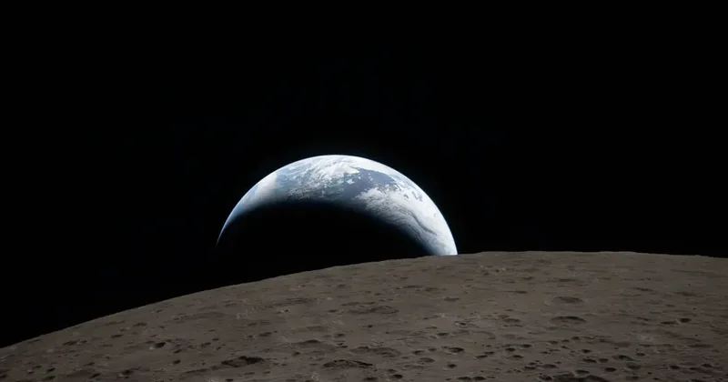 NASA Ayın yeni fotolarını yayımladı