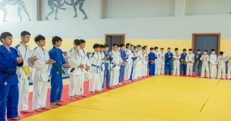 Yevlax Olimpiya İdman Kompleksində yeni cüdo zalı fəaliyyətə başlayıb